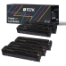 Multipack (4) Toners Meerdere kleuren Compatibel met HP Color LaserJet Canon imageCLASS MF, LBP - Vervangt 201X (CF401X) / 203X (CF541X) / CRG-045H (1245C002) / CRG-054H (3027C002)